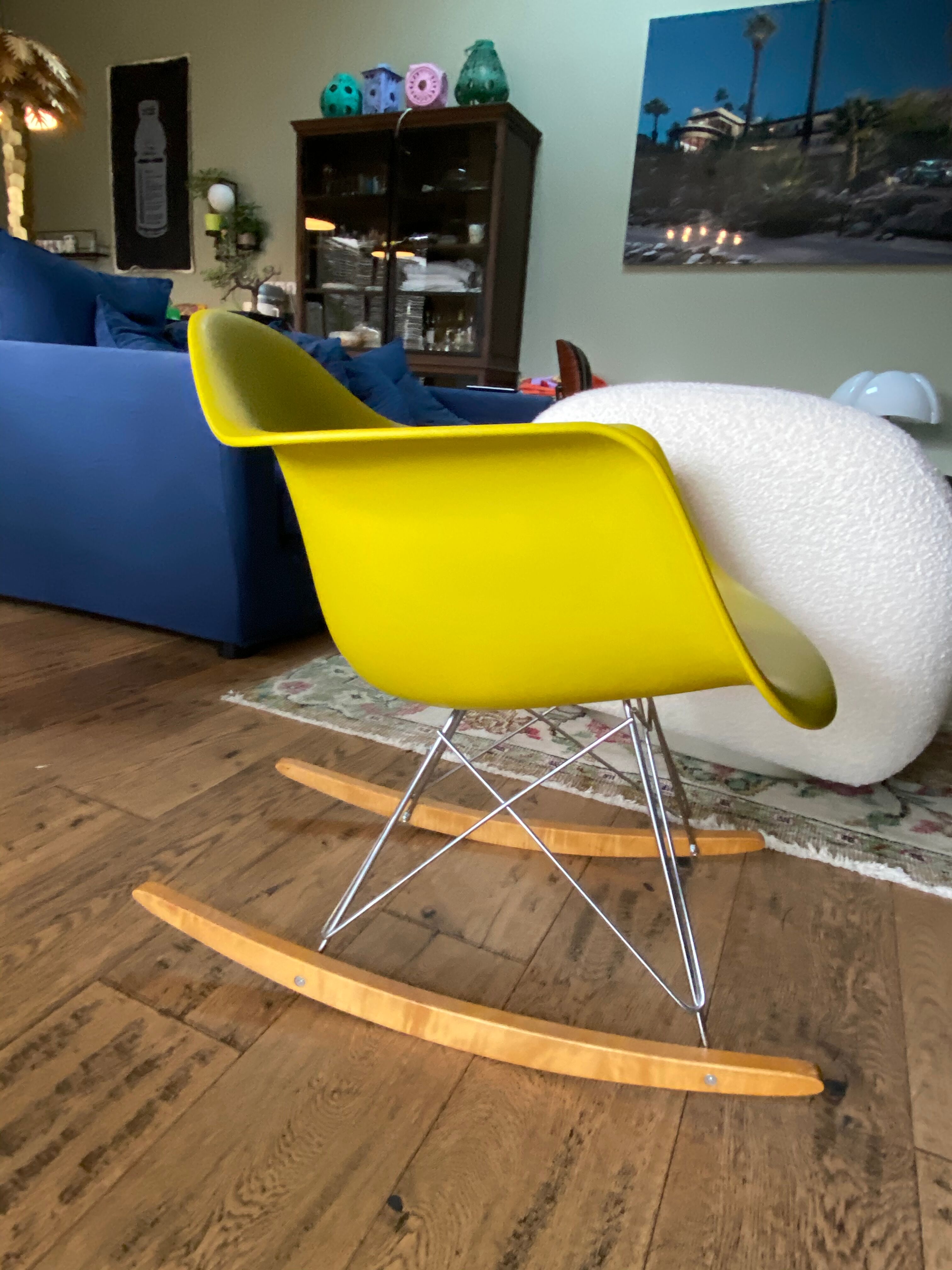 Rocking-chair RAR by Charles and Ray Eames for Vitra