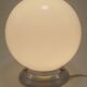 Opaline globe lamp