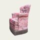 Vintage pink frog chair