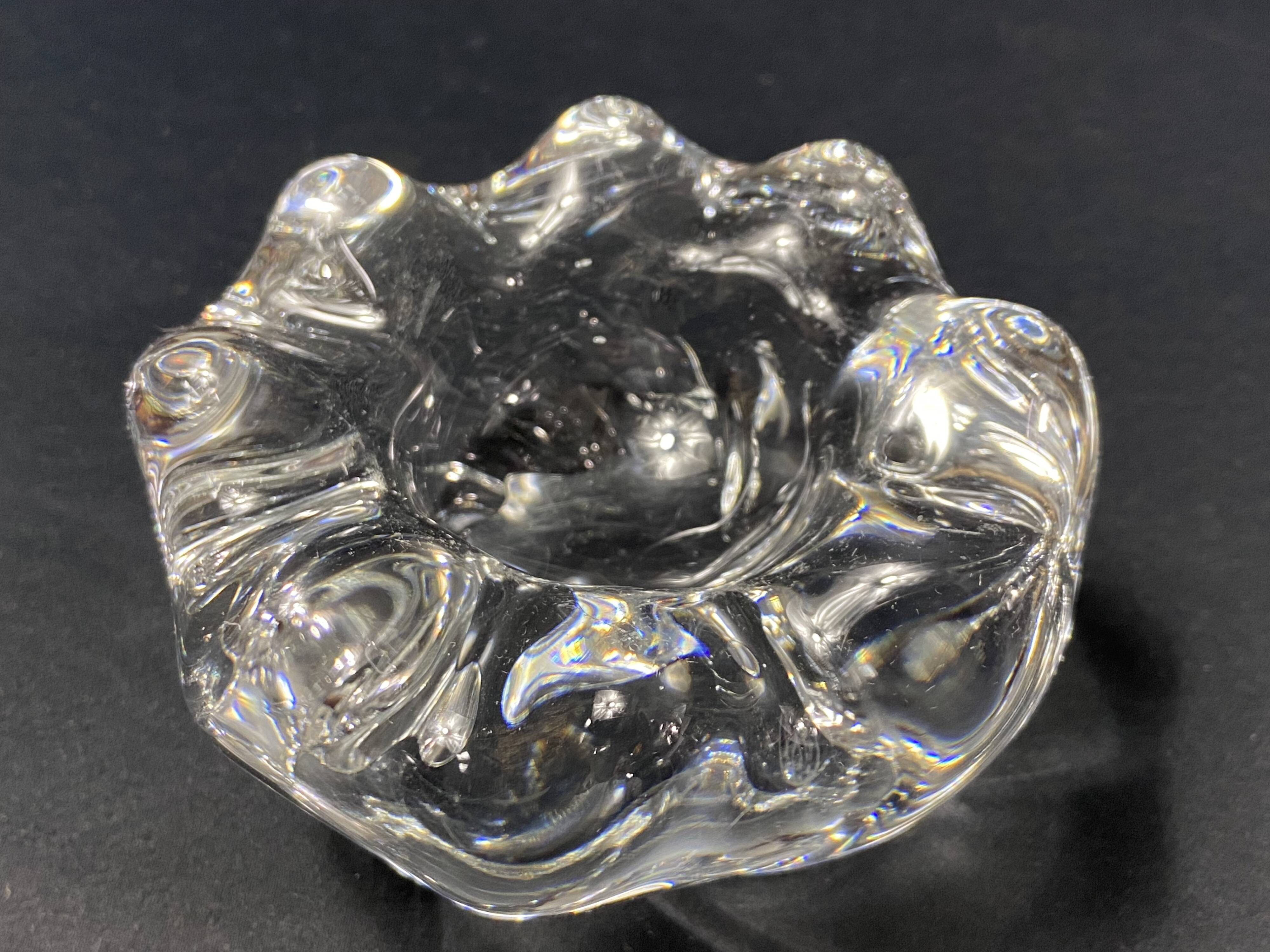 Crystal cup signed BACCARAT