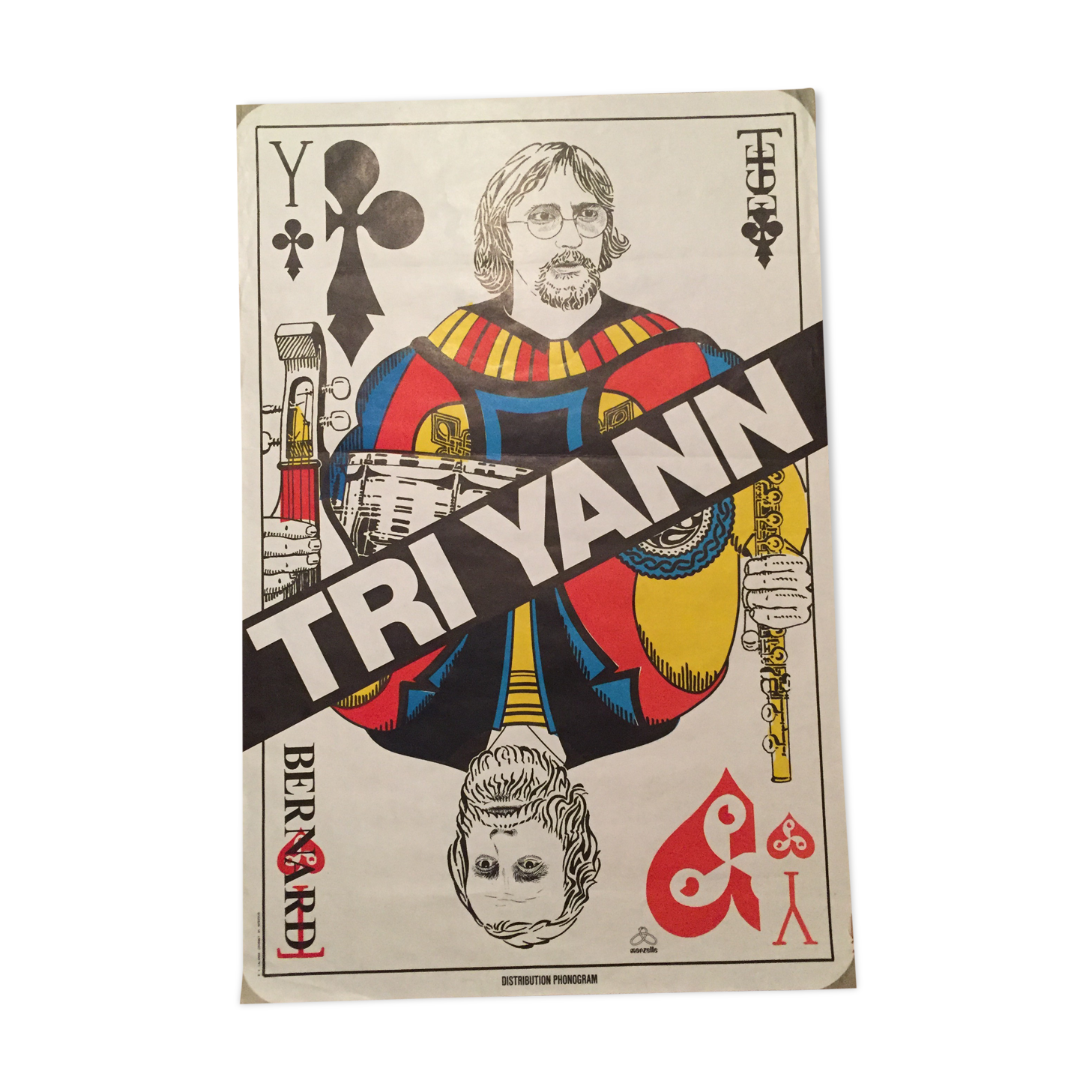 Breton band poster Try-Yann vintage