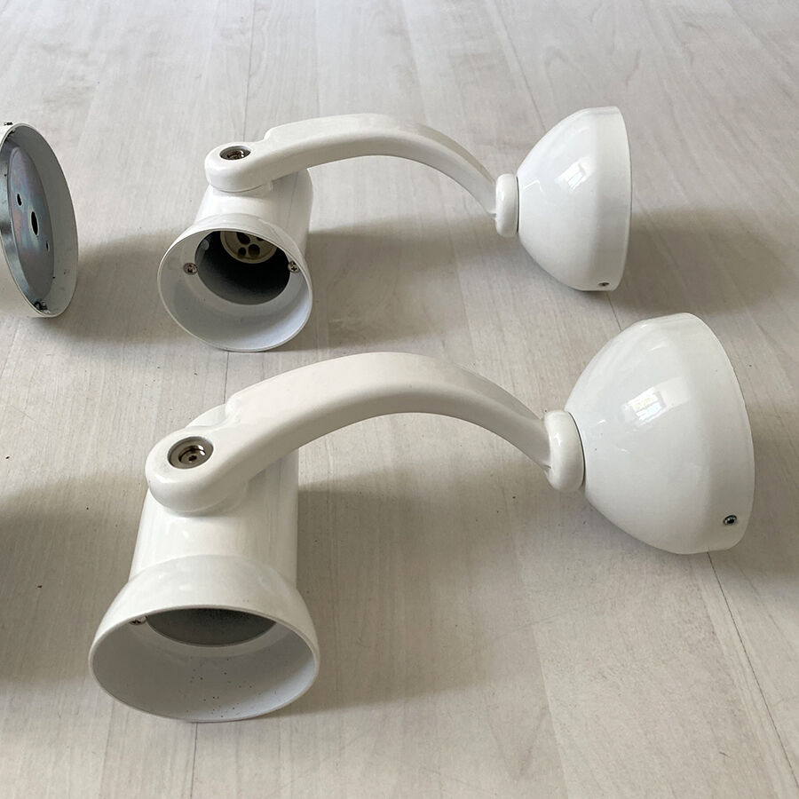 Lot of 4 sconces Biffi Luce made in Italy