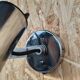 GDR 1970 chrome spotlight wall light