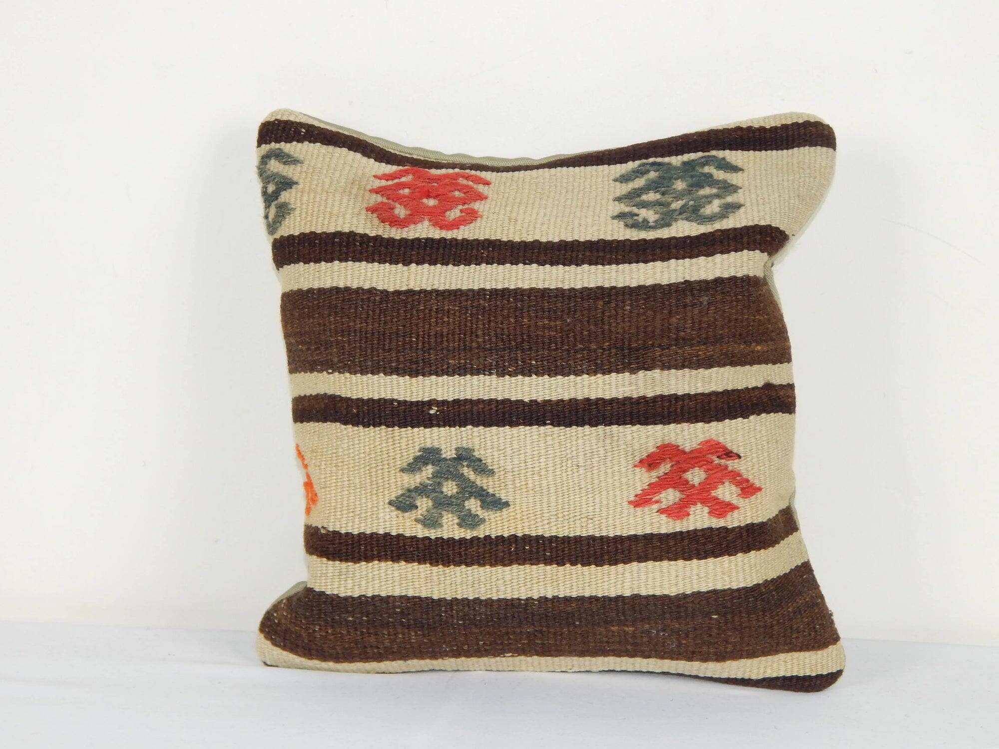 Vintage kilim cushion cover 30x30 cm