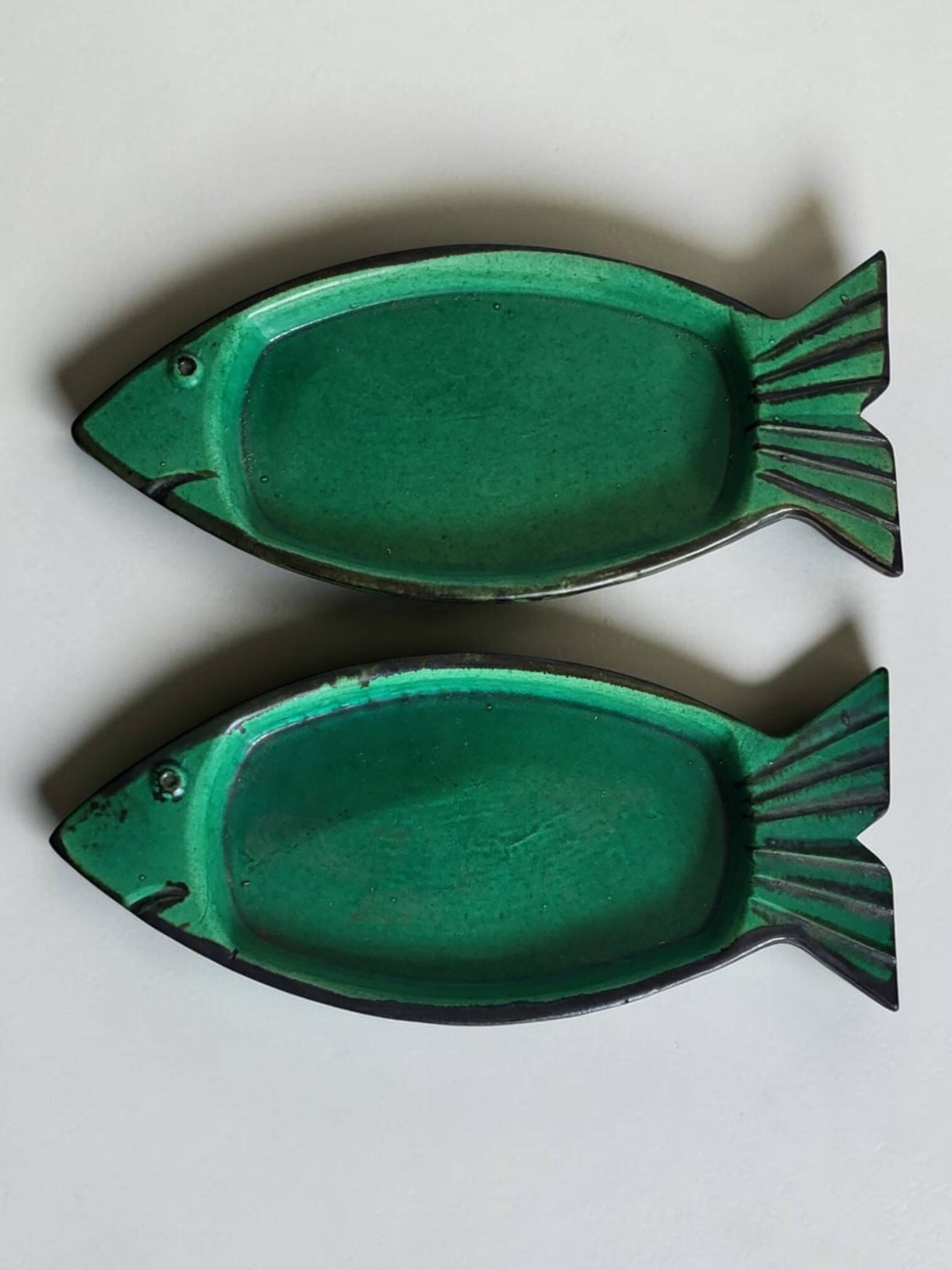 2 vintage ceramic dishes from the 1950s-60s