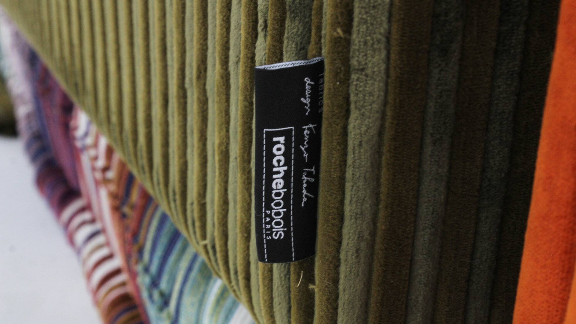 Roche Bobois Mah Jong sofa Missoni design by Hans Hopfer