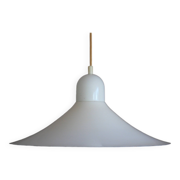 Suspension en métal blanche