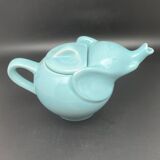 Vintage Blue Elephant Teapot