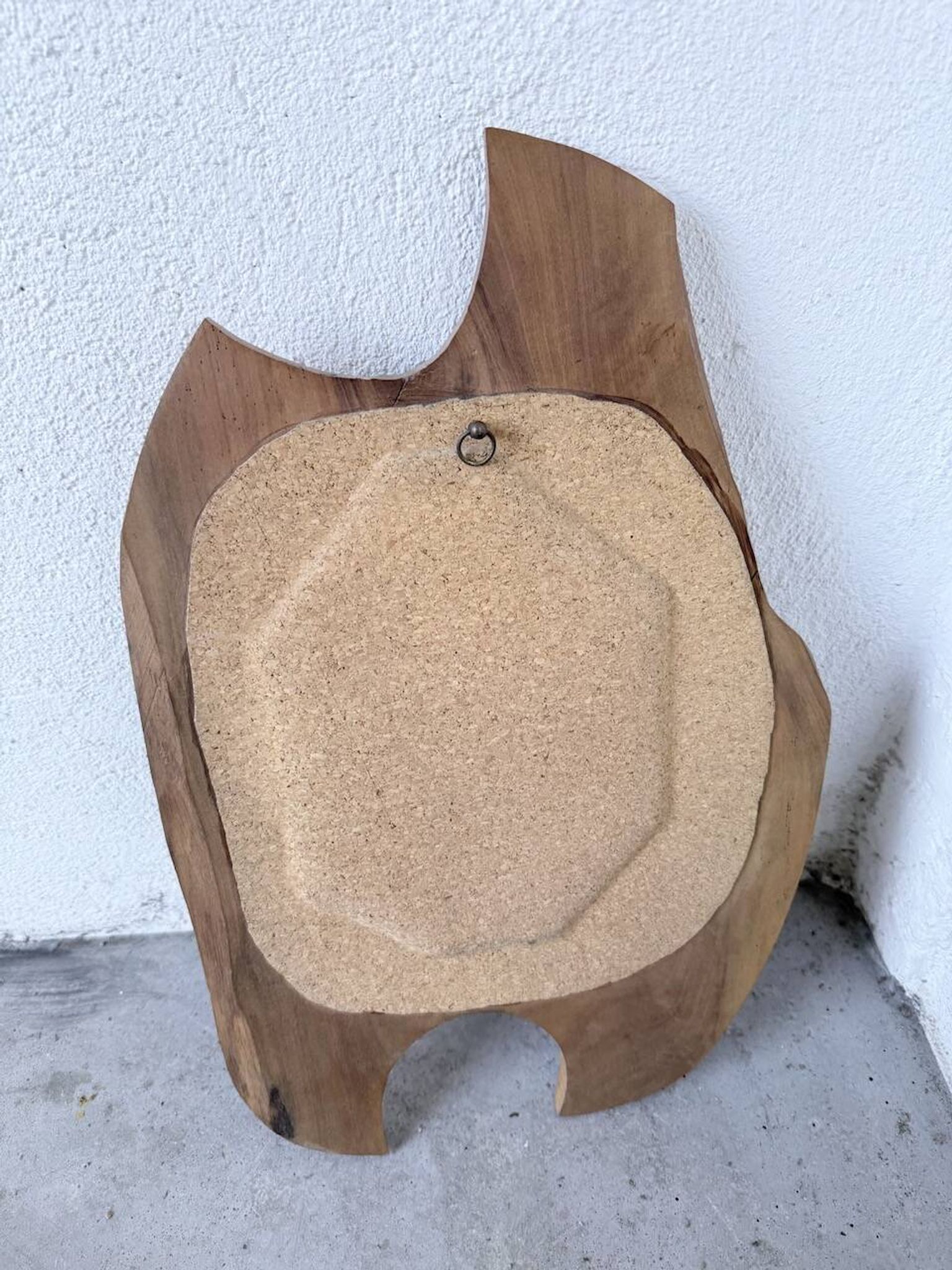 Organic walnut mirror 1960