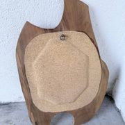 Organic walnut mirror 1960