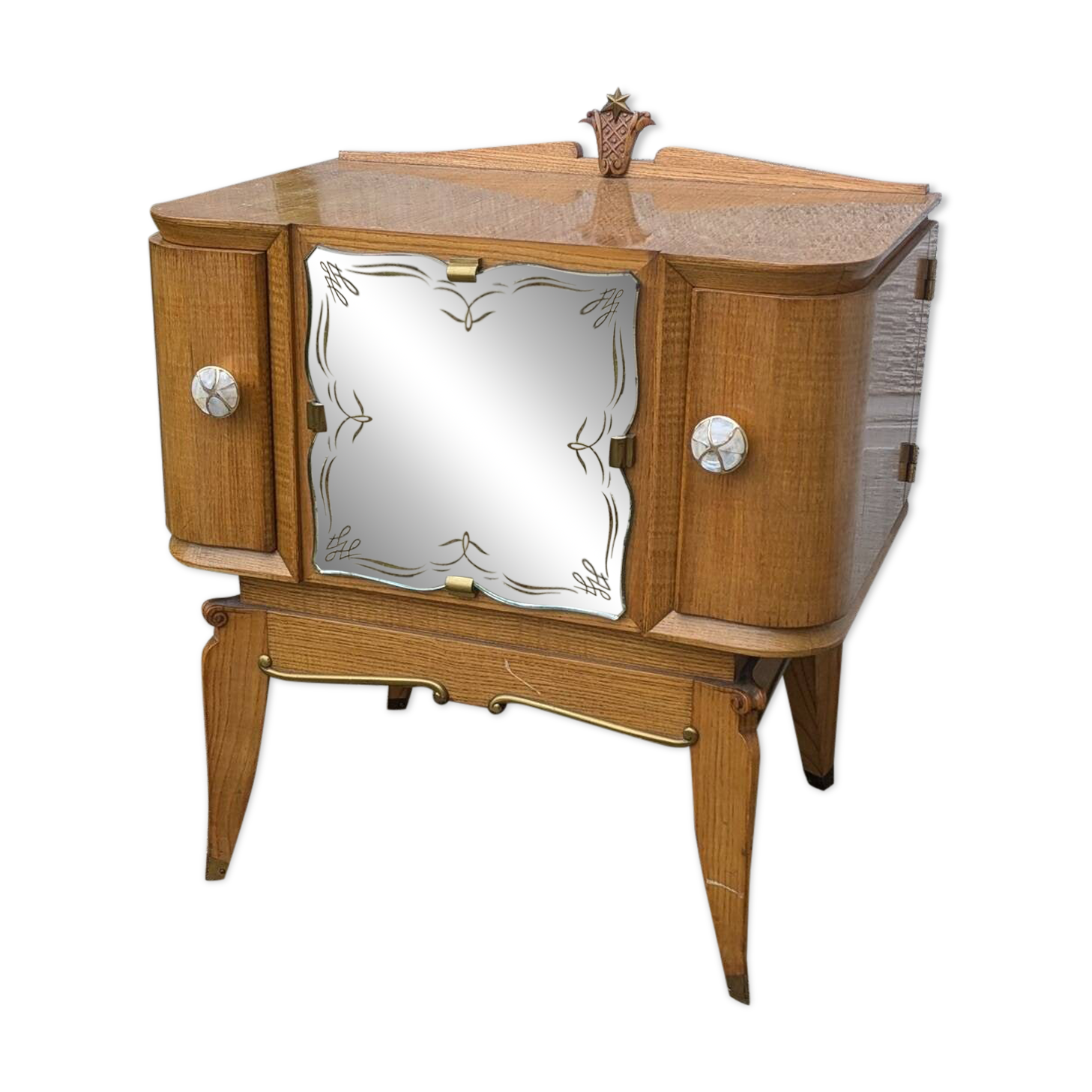 bedside table, vintage nightstand