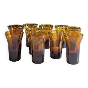 Vintage Biot Glasses Set