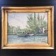 Aquarelle signée M.Aubert 1944