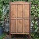 Armoire parisienne d’hôtel vitrée bois brut 1930
