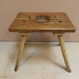 Tabouret de lait vintage