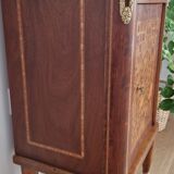 Low furniture marquetry style louis XVI