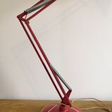 Vintage red architect lamp
