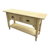 Console ancienne en bois