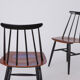 Pair Fanett chairs by Ilmari Tapiovaara 60/70