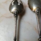 Emile Puiforçat silver salad servers