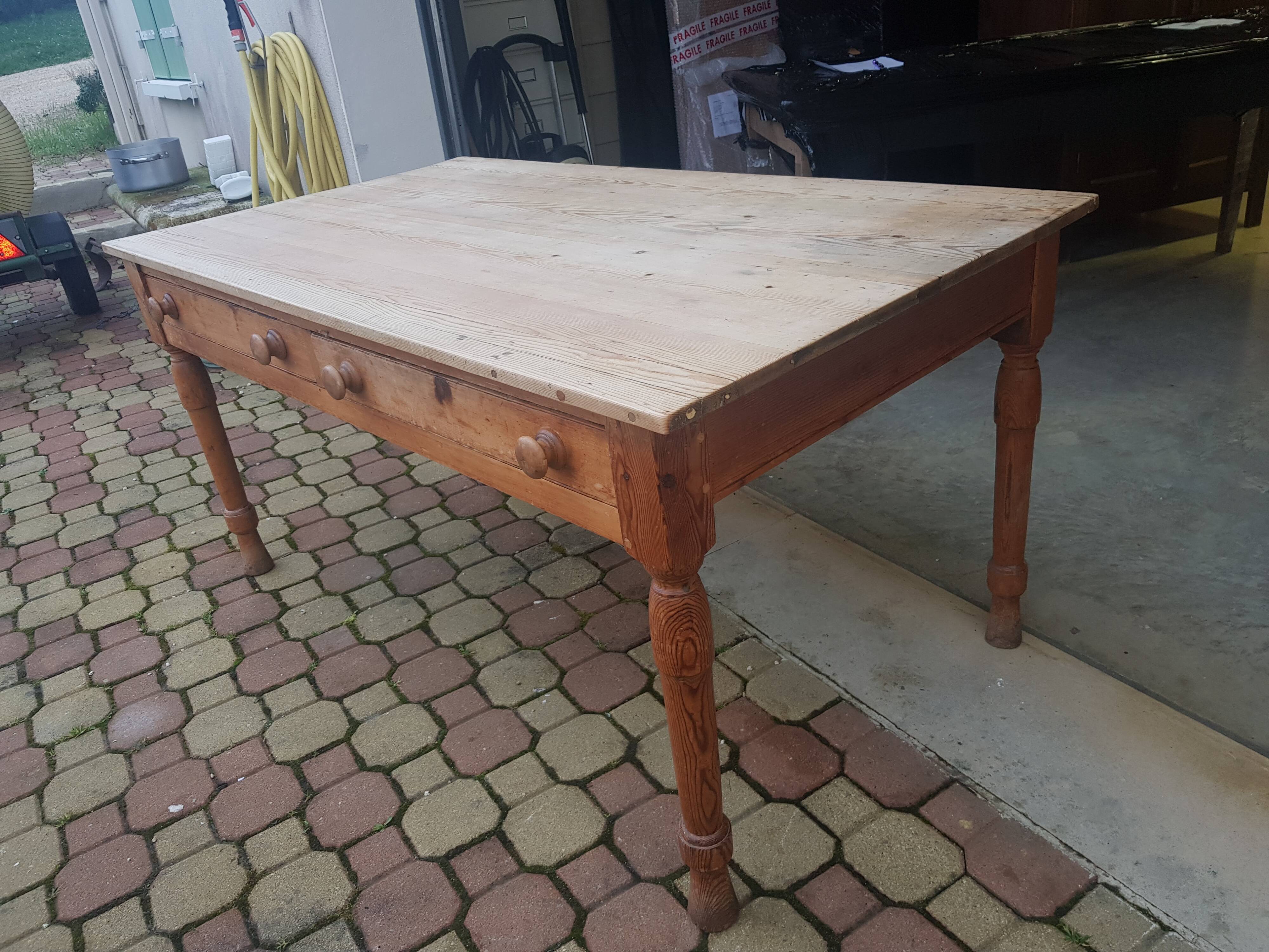 Old farm table