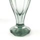 Vase, Art Deco, uranium crystal, Moser, Czechoslovakia, 1930s