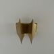 Mid-century brass gothic wall lights by Bent Karlby (3 pieces available)