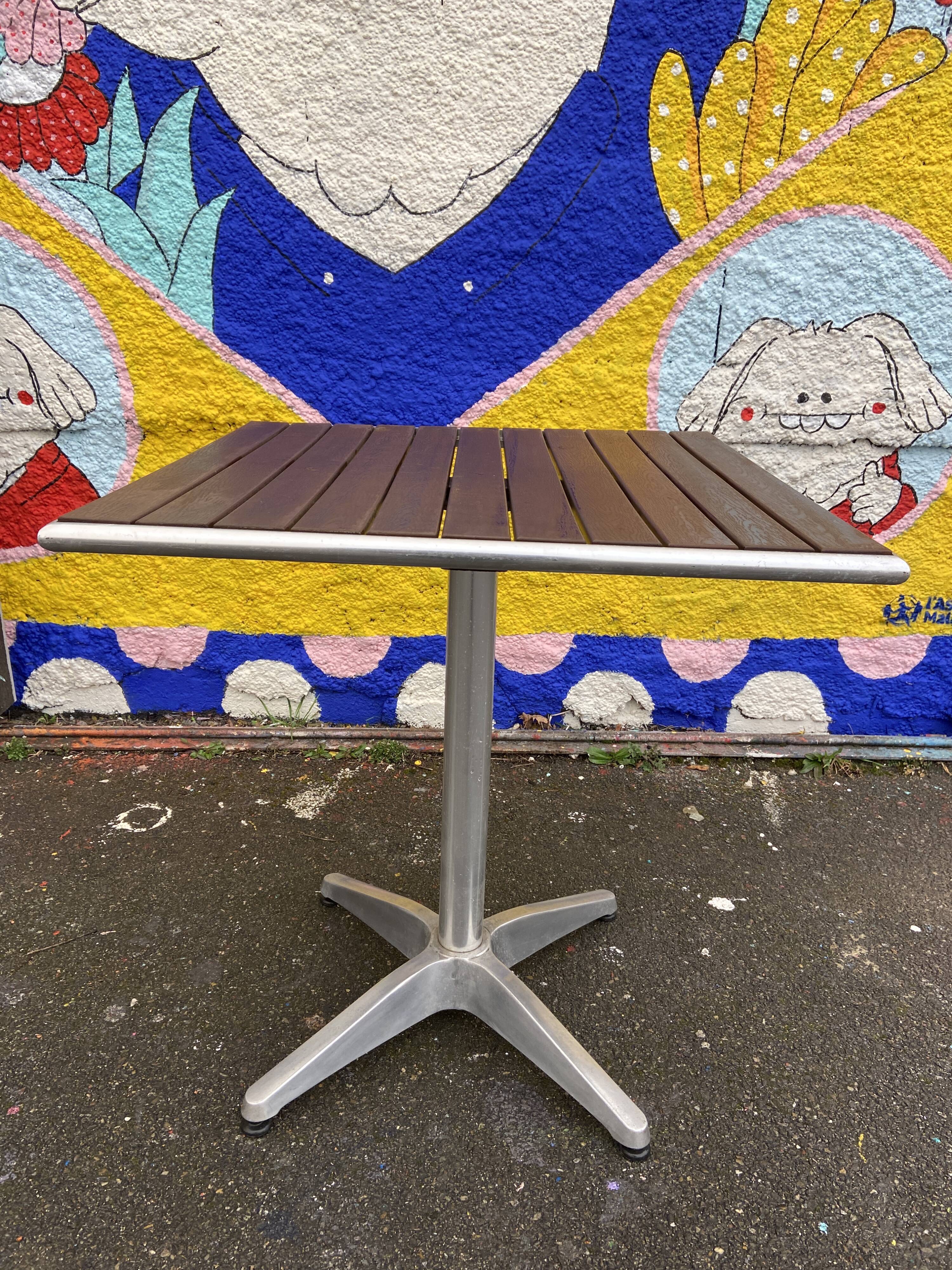 Parisian coffee set bistro vintage terrace 1980s