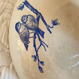 Old Compote Dish Terre de Fer Franco-British Company Sordoillet Cot