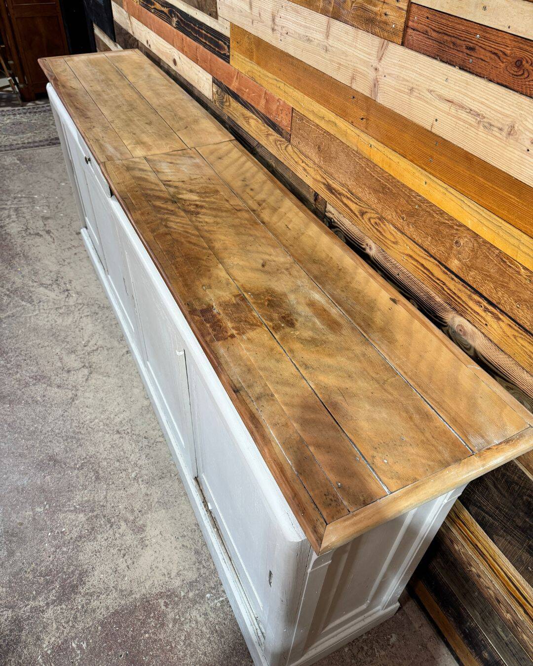 Old shop counter