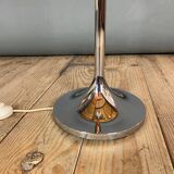 Chrome floor lamp 1970s Erco