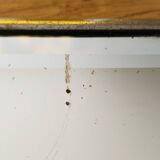 Miroir de barbier biseauté mural  17,5 cm x 11,5 cm