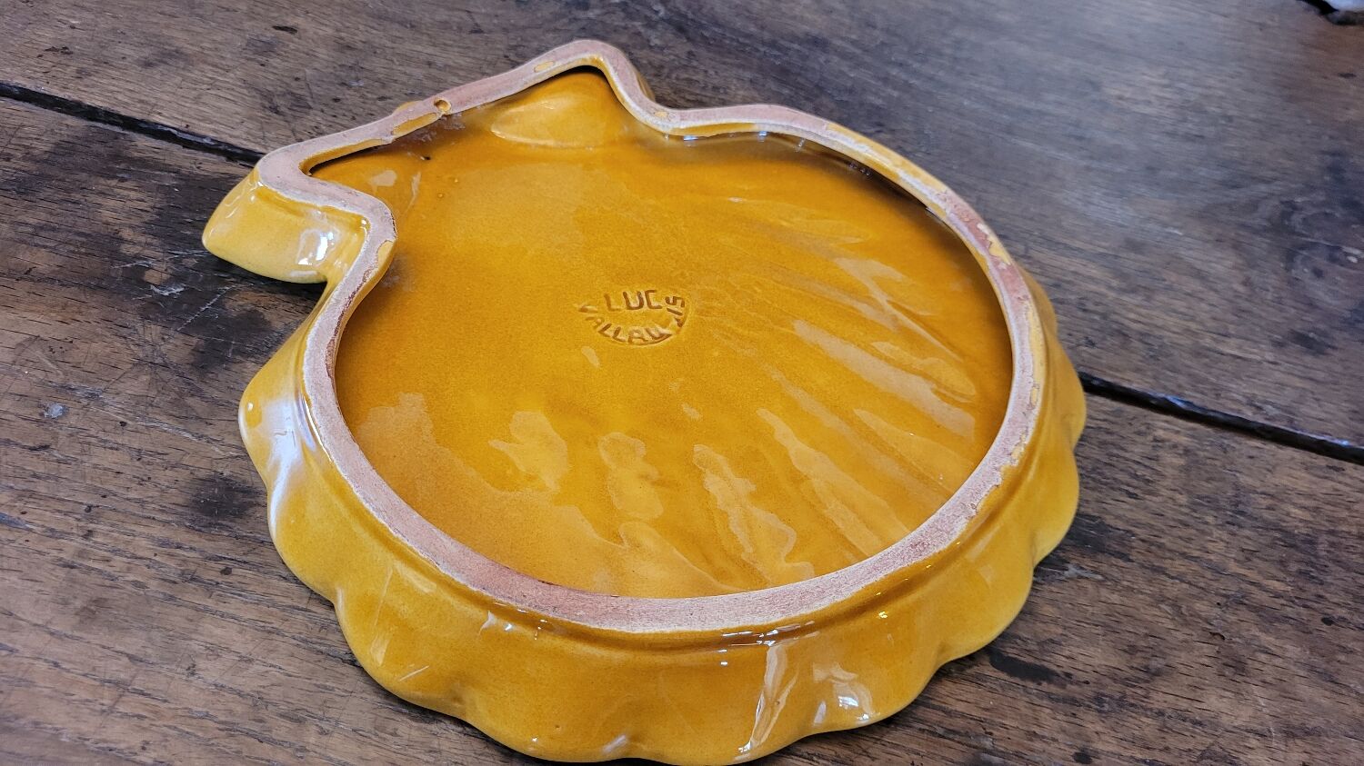 Plate, ceramic tray Vallauris