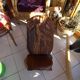 Chaise à palabre en bois sculpté enfant