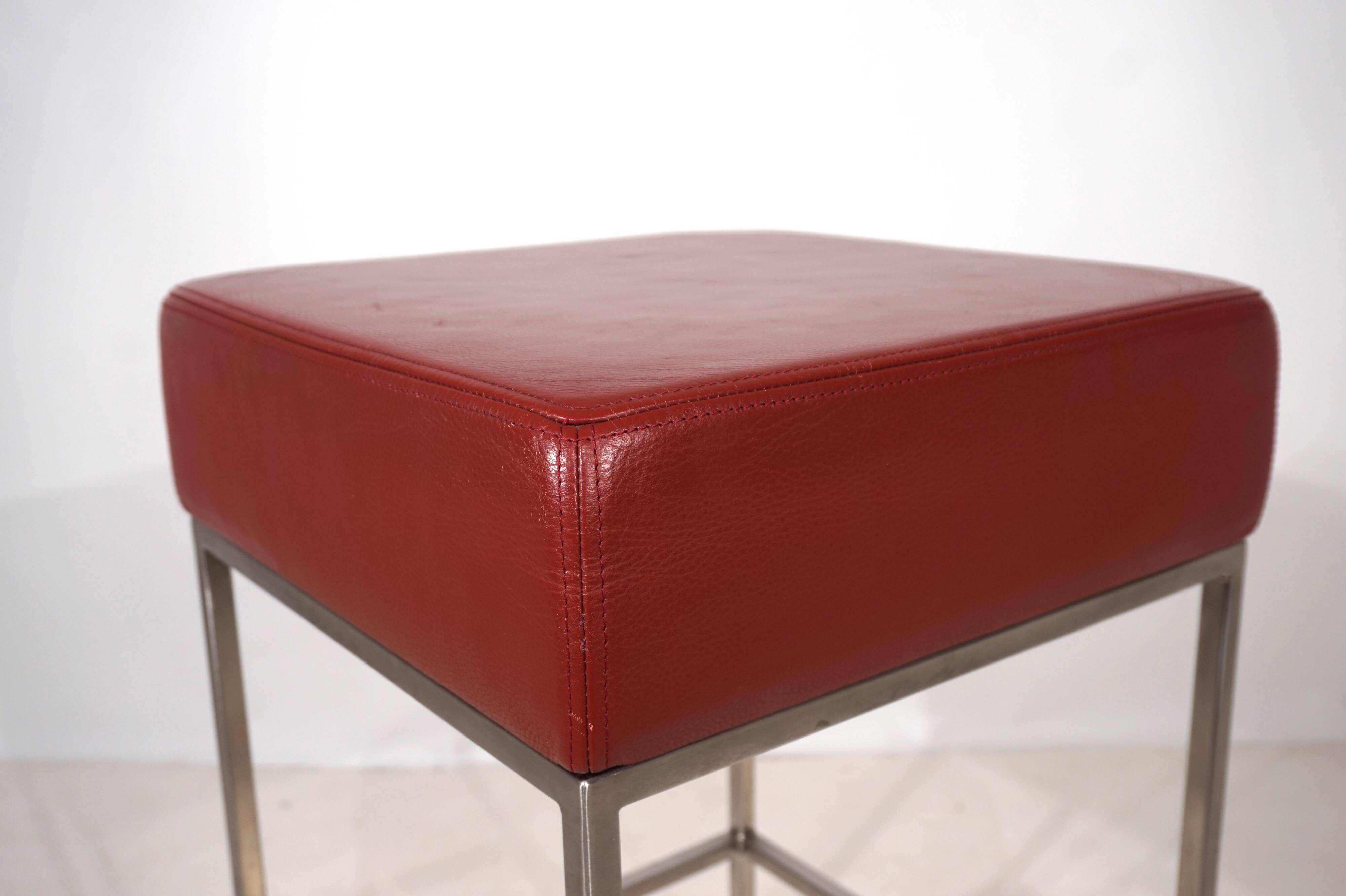 Ensemble de 6 tabourets de bar De Sede DS 218/55 par Paolo Piva, 2000