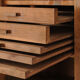 Wooden cabinet of the 1950s