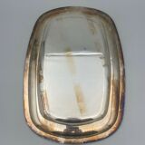 Plateau en metal argente meurgey paris poincon