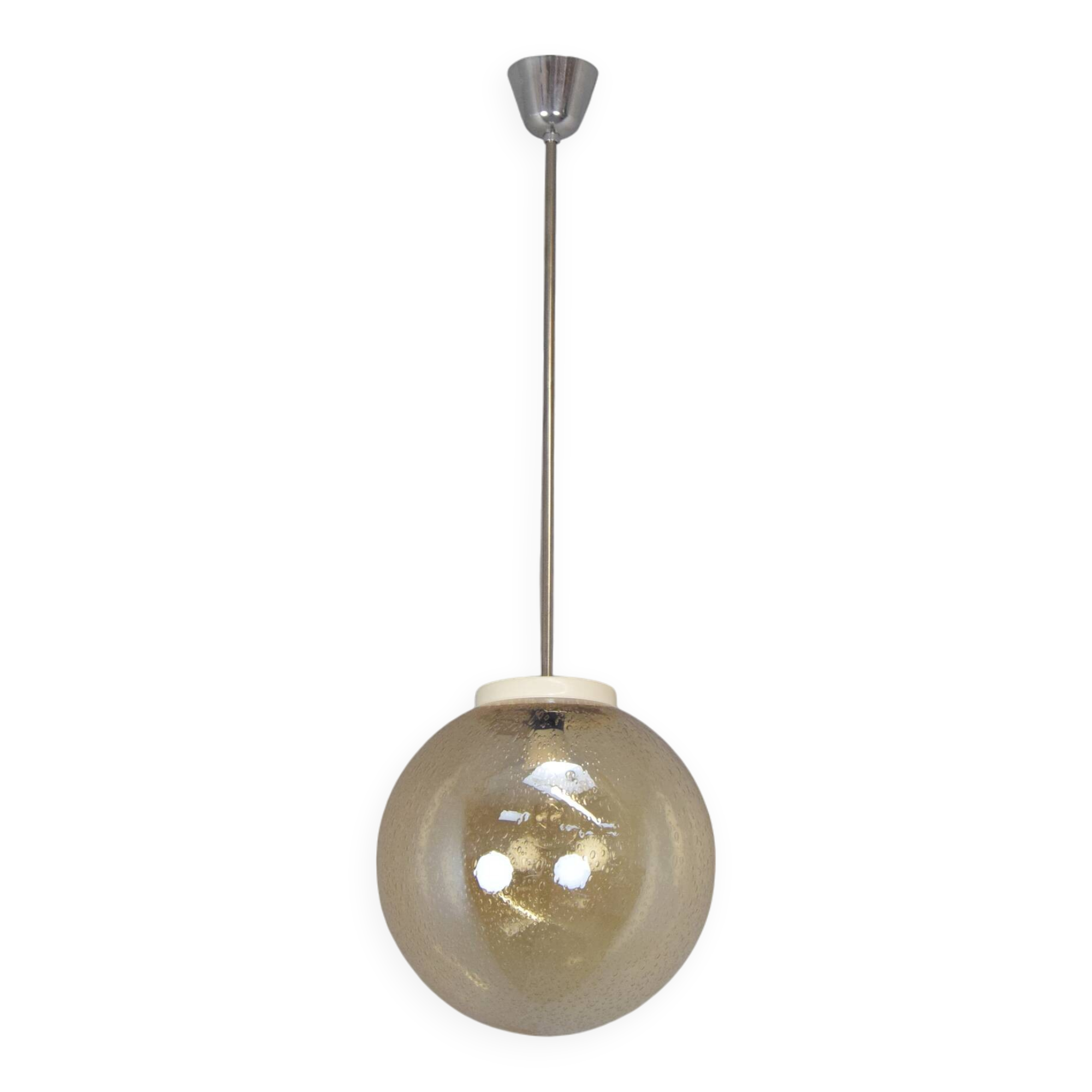 Mid-century pendant from Kamenický Šenov, Czechoslovakia, 1970s