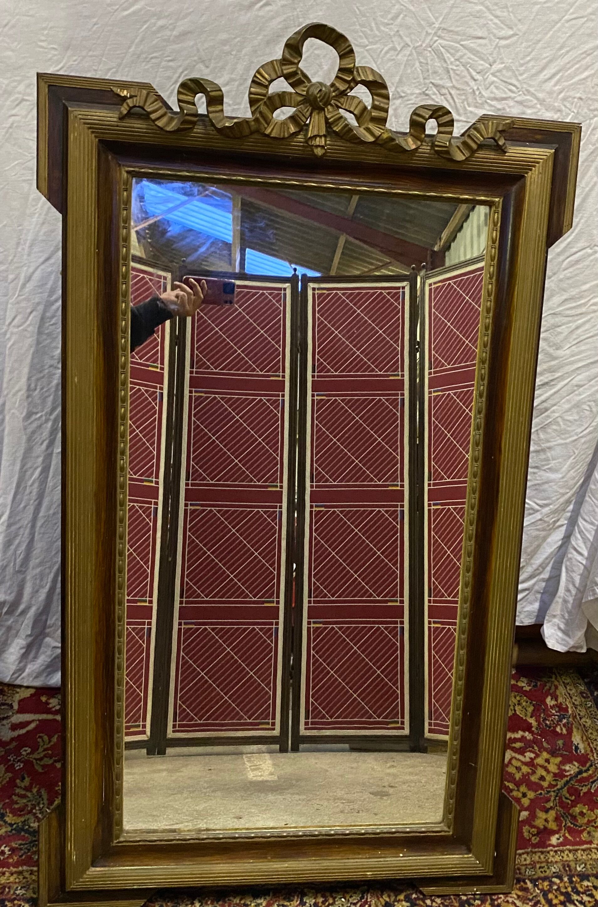 Old mirror Louis XVI style 136x80cm