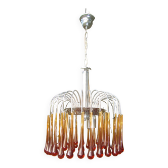 Venini chandelier from Murano 1960/70