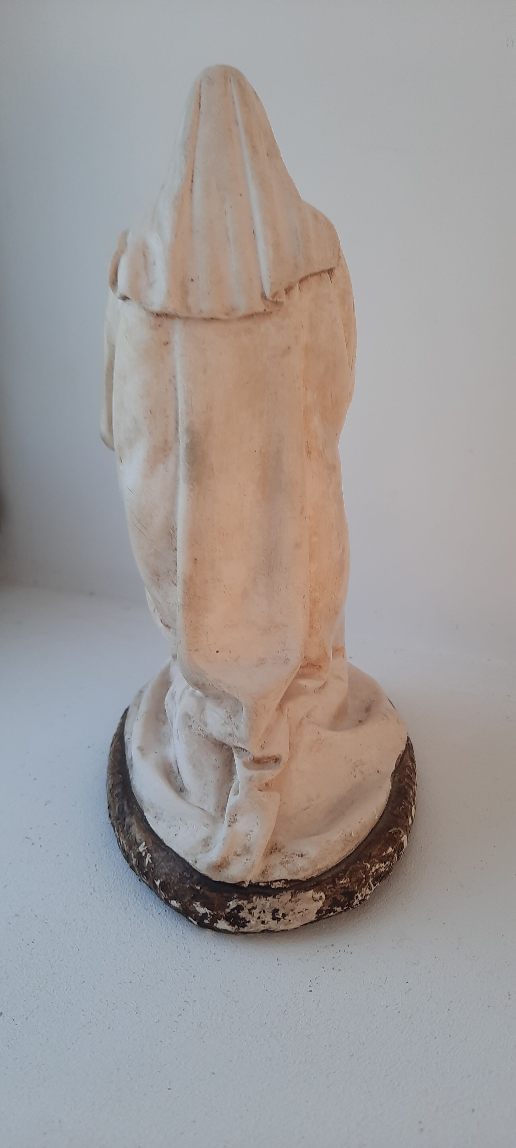 Virgin in plaster