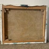 Signed abstract painting from 1992