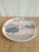 Plateau de service en fibre de verre vintage