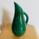 Vintage green glazed ceramic pitcher – Grandjean Jourdan Vallauris