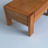 Coffee or bedside table in oiled elm