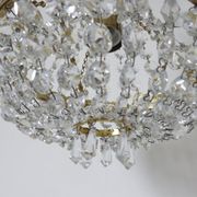 "Hot air balloon" chandelier with Deknudt stamps, 40s