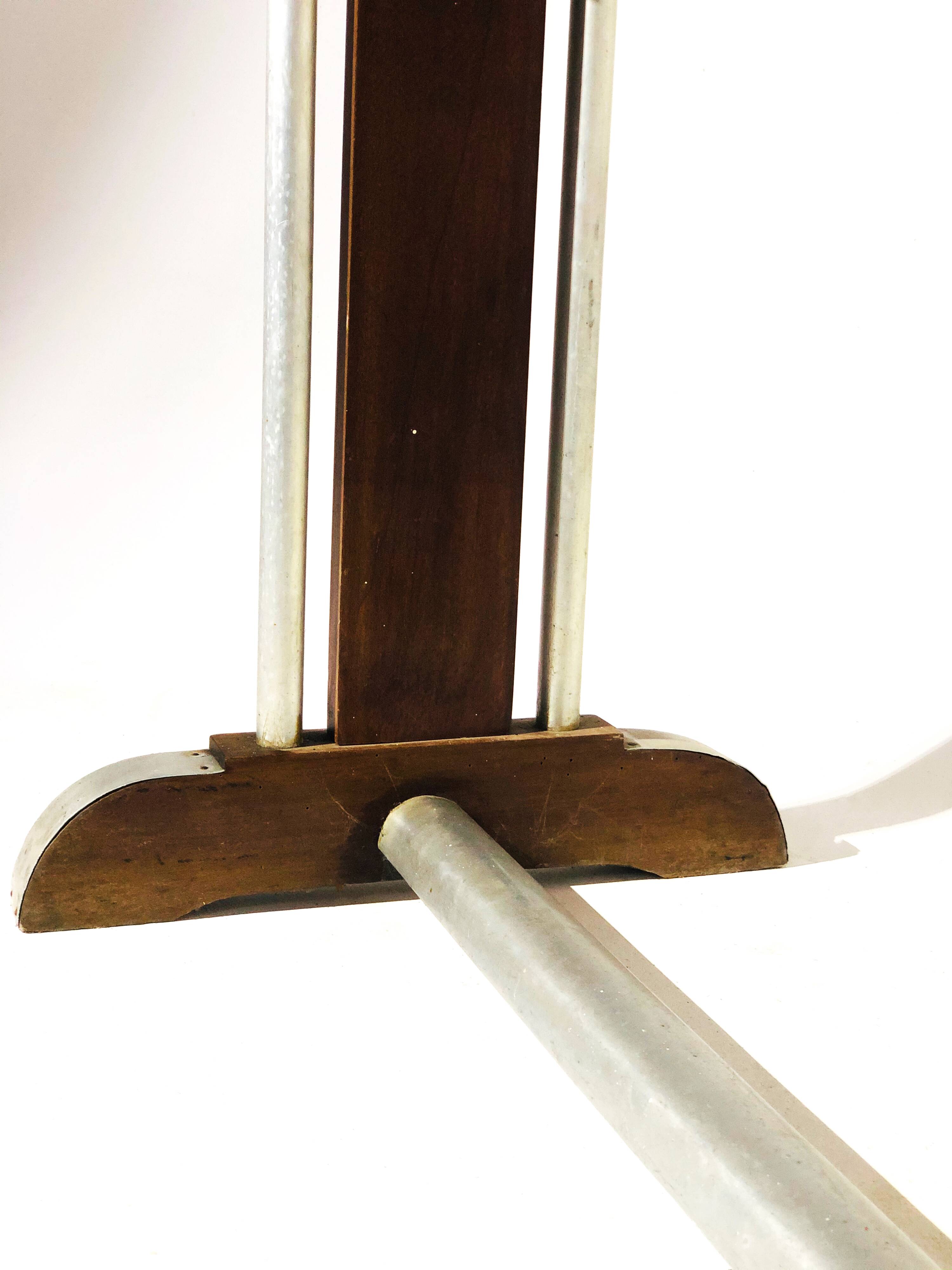 Bistro table - 1950 - Typical Parisian wooden bistro