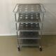 Tunstall Vintage rolling shelf IKEA Niels Gammelgaard 1990s