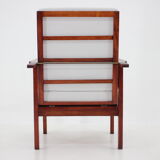 1940s Art Deco armchair, Czechoslovakia