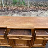 Buffet Louis XV époque 19ème en bois chêne massif